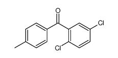 (2,5-dichlorophenyl)-(4-methylphenyl)methanone Structure