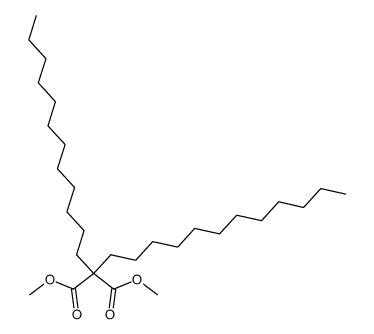 dimethyl 2,2-didodecylmalonate结构式