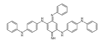 2,5-bis-(4-anilino-anilino)-[1,4]benzoquinone-imine-phenylimine Structure