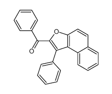 phenyl-(1-phenylbenzo[e][1]benzofuran-2-yl)methanone Structure