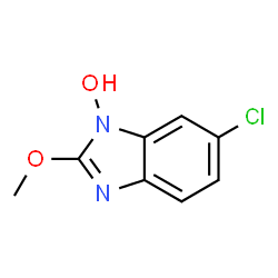 1H-Benzimidazole,6-chloro-1-hydroxy-2-methoxy-(9CI) structure