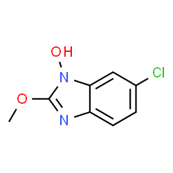 1H-Benzimidazole,6-chloro-1-hydroxy-2-methoxy-(9CI) Structure