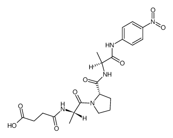 suc-Ala-Pro-Ala-pNA Structure