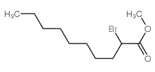 Decanoic acid,2-bromo-, methyl ester结构式