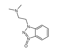 1H-Benzotriazole-1-ethanamine, N,N-dimethyl-, 3-oxide Structure