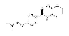 DL-N-(p-(3,3-Dimethyltriazeno)benzoyl)alanine ethyl ester picture