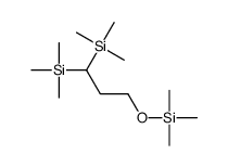 trimethyl-(1-trimethylsilyl-3-trimethylsilyloxypropyl)silane结构式