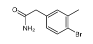 Acetamide, 2-[4-bromo-m-tolyl]- (5CI) Structure