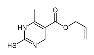 5-Pyrimidinecarboxylicacid,1,2,3,6-tetrahydro-4-methyl-2-thioxo-,2-propenylester(9CI) picture