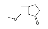 6-Methoxy-4-oxo-bicyclo[3.2.0]heptan结构式