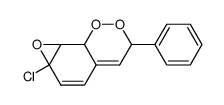 6a-chloro-3-phenyl-3,6a,7a,7b-tetrahydrooxireno[2',3':5,6]benzo[1,2-c][1,2]dioxine Structure