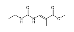 methyl (E)-3-(3-isopropylureido)-2-methylacrylate Structure