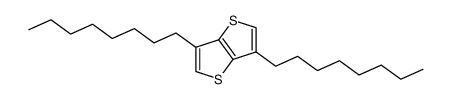 3,6-dioctylthieno[3,2-b]thiophene结构式