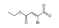 ethyl 3-bromo-3-nitroacrylate Structure