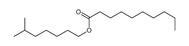 6-methylheptyl decanoate结构式