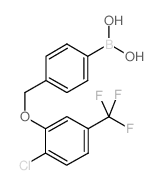 4-[(2'-chloro-5'-(trifluoromethyl)phenoxy)methyl]phenylboronic acid picture