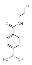 4-(2-羟基乙基氨甲酰基)苯基硼酸图片