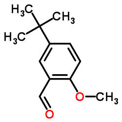 5-tert-Butyl-2-methoxybenzaldehyde Structure