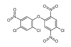(4-chloro-2,5-dinitro-phenyl)-(2,4-dichloro-5-nitro-phenyl)-ether结构式