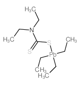 diethylaminomethanedithioate; triethyllead picture