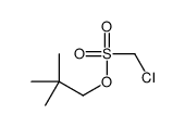 2,2-dimethylpropyl chloromethanesulfonate Structure