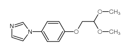 1-[4-(2,2-DIMETHOXY-ETHOXY)-PHENYL]-1H-IMIDAZOLE Structure