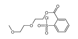 2-(2-Methoxyethoxy)ethyl 2-(chlorosulfonyl)benzoate picture