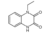1-ethylquinoxaline-2,3(1H,4H)-dione结构式