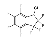 1-hydro-1-chlorooctafluoroindane Structure