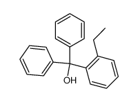 (2-ethyl-phenyl)-diphenyl-methanol结构式