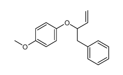 1-methoxy-4-(1-phenylbut-3-en-2-yloxy)benzene结构式