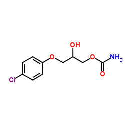 Chlorphenesin carbamate Structure