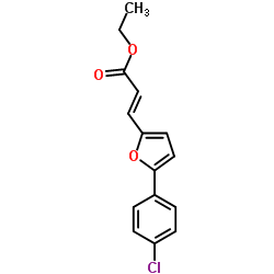 3-[5-(4-CHLORO-PHENYL)-FURAN-2-YL]-ACRYLIC ACID ETHYL ESTER picture