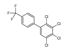 4'-trifluoromethyl-2,3,4,5-tetrachlorobiphenyl Structure