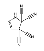 1H-Pyrazole-4,4,5,5-tetracarbonitrile结构式