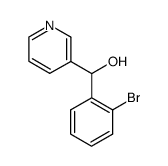 (2-bromophenyl)(pyridin-3-yl)methanol Structure