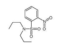 2-nitro-N,N-dipropylbenzenesulfonamide结构式