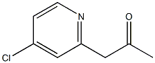 1-(4-chloro-pyridin-2-yl)-propan-2-one Structure