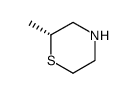 Thiomorpholine, 2-methyl-, (2R) Structure