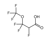 2,3,3-trifluoro-3-(trifluoromethoxy)propanoic acid结构式