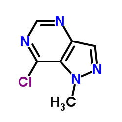 7-Chloro-1-methyl-1H-pyrazolo[4,3-d]pyrimidine Structure