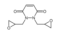 1,2-bis(oxiran-2-ylmethyl)pyridazine-3,6-dione结构式