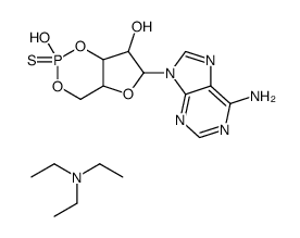 cAMPS-Sp, triethylammonium salt structure