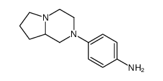 4-(3,4,6,7,8,8a-hexahydro-1H-pyrrolo[1,2-a]pyrazin-2-yl)aniline Structure