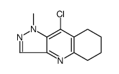 1H-Pyrazolo[4,3-b]quinoline, 9-chloro-5,6,7,8-tetrahydro-1-methyl Structure
