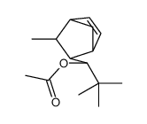 2,2-dimethyl-1-(3-methylbicyclo[2.2.1]hept-5-en-2-yl)propyl acetate结构式