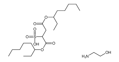 1,4-bis(ethylhexyl) 2-sulphosuccinate, compound with 2-aminoethanol (1:1) picture