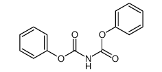 Imidodicarbonic acid, 1,3-diphenyl ester Structure