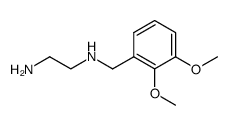 N-(2,3-dimethoxy-benzyl)-ethylenediamine结构式