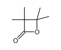 3,3,4,4-tetramethyloxetan-2-one结构式